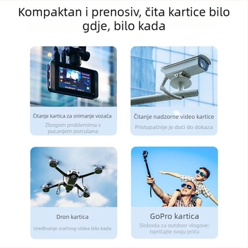 WG-520 USB 2.0 OTG čitač kartica – SD/TF memorijske kartice, Lightning/USB sučelje, aluminijska legura, kompatibilno s Apple uređajima