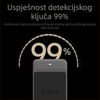 NFC čitač i pisac kartica s mogućnostima dešifriranja i kopiranja kartica, 13,56 MHz i 125 kHz, Bluetooth model Mo Xiaobai