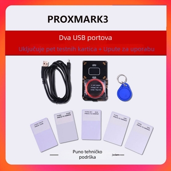 AnruHoo PM3 Proxmark3 kontaktni čitač kartica za ID+IC kartice, 13,56 MHz, raspon detekcije 0-5 cm