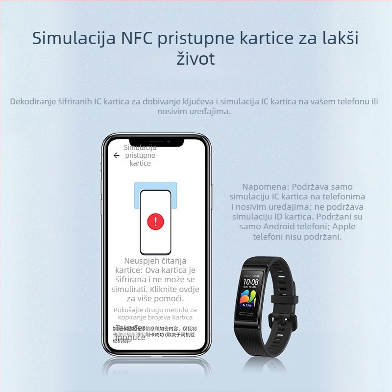 NFC čitač-pisac s dešifriranjem i dupliciranjem pristupnih kartica, model NFC-MF-LF, Card Workshop