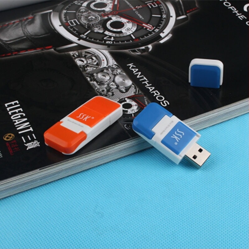 TF Čitač kartica SCRS022 USB 2.0, Vanjska, Podrška TF karticama