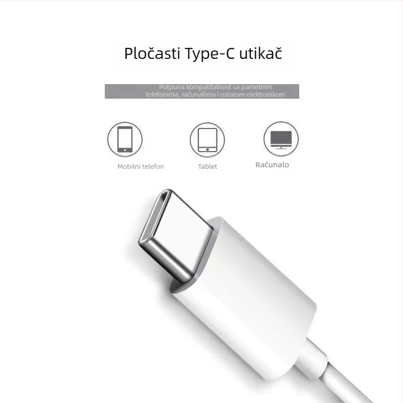 In-ear žične slušalice, pokretna zavojnica, osjetljivost 120 dB, duljina kabela 1 cm