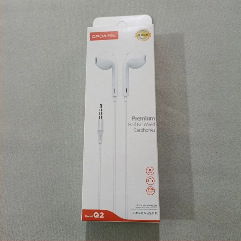 Slušalice s kukicom za uho, žične, za pozive, 3,5 mm, sportski dizajn
