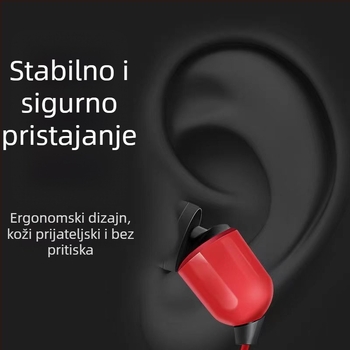 In-ear žične slušalice s mikrofonom, model U24, 20–20000 Hz, 32 Ω, kabel duljine 1,2 m
