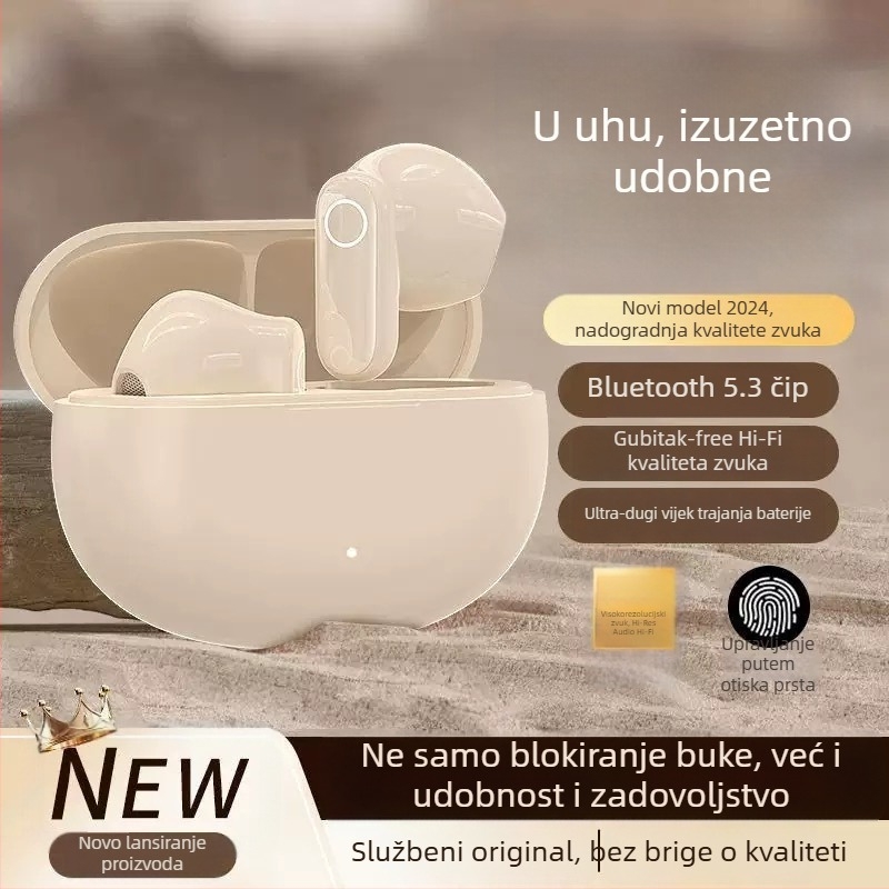 Indifferent Guest NE105 Bluetooth slušalice – Bluetooth 5.0, Semi-in-ear, Dvostrano stereo, Vodootporne