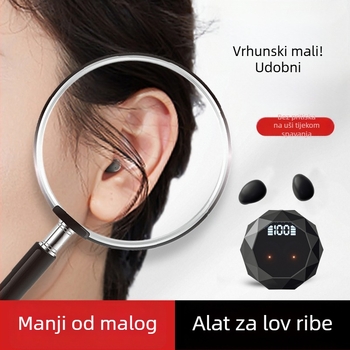 Ziwo bežične slušalice – Bluetooth 5.4, domet 10 m, trajanje baterije 4–8 h, stereo zvuk s obje dvije ušice, semi-in-ear
