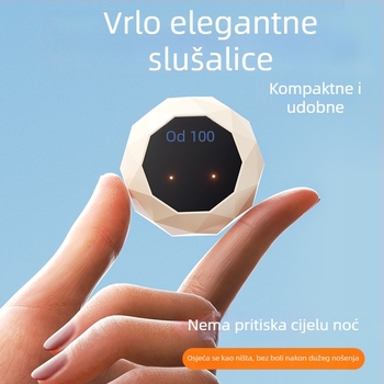 Ziwo bežične slušalice – Bluetooth 5.4, domet 10 m, trajanje baterije 4–8 h, stereo zvuk s obje dvije ušice, semi-in-ear