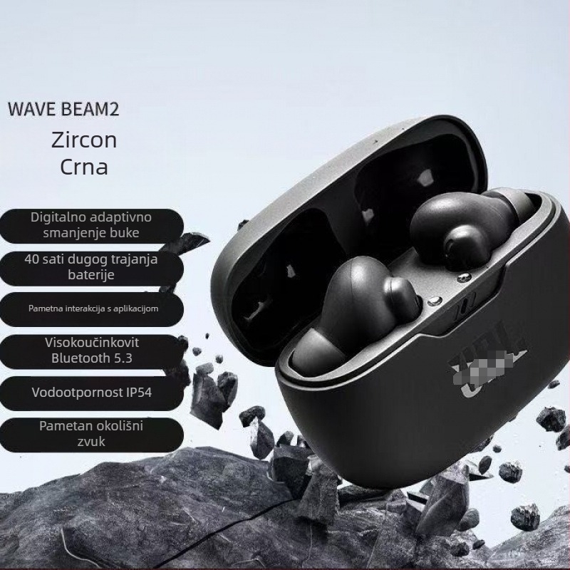 Bežične Bluetooth slušalice za sport s stereo zvukom, stil sporta, domet 10 m, Bluetooth 5.3, preko 8 sati trajanja baterije, vodootporne
