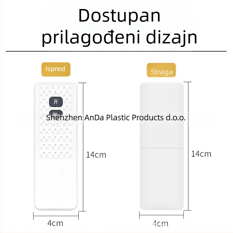 Kućište daljinskog upravljača od prirodne gume, kalup za kućišta elektroničkih uređaja, Klasifikacija: Kućište daljinskog upravljača, Import: Ne