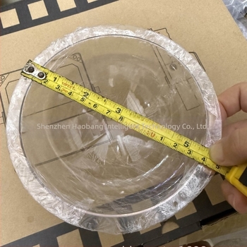 Hemisferski zaštitni poklopac za kameru za nadzor, PC materijal, vanjska montaža, dron dodaci, radna temperatura 45°C