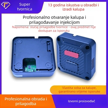 Plastično kućište za elektroničke instrumente, materijal ABS/PC/PP, Model 01, Šifra proizvoda SLX-221, Proces: ubrizgavanje, otvaranje kalupa, uljni premaz, sitotisak, lasersko graviranje
