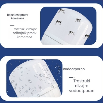 Kućište od plastificiranog aluminija za LED žarulju, PP tijelo, sjajna završna obrada; pogodno za primjene pri niskom naponu, visokom tlaku i nužnom punjenju. Brand: Zhongshan bilai