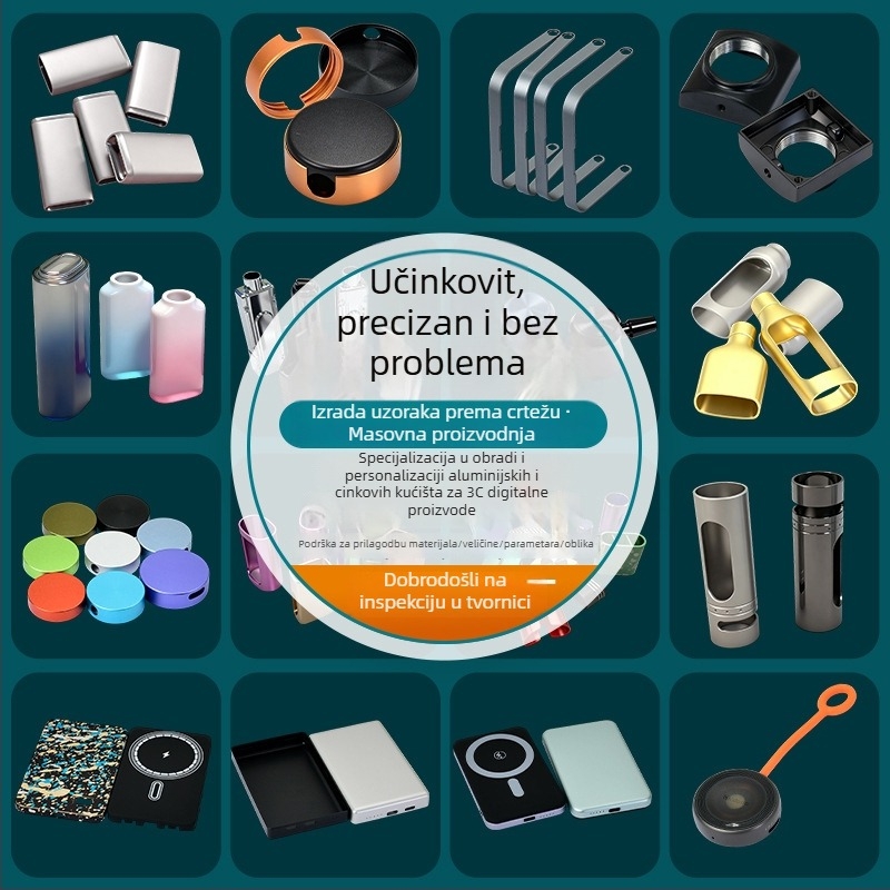 Kućište kamere od aluminijske legure, Yongtaichang, model 20251113, OEM dostupno