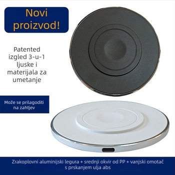 TL futrola za bežično punjenje od aluminijske legure, OEM dostupno