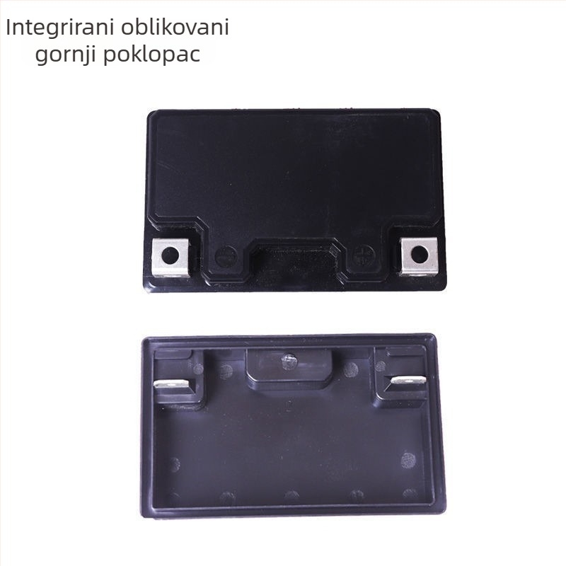 Kućište baterije za pokretanje motocikla YTX5, 12V 5Ah, integrirano plastično kućište