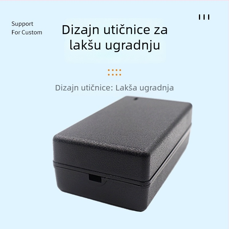 H301 napajanje za notebook s dvostrukim izlazom, plastično kućište, stolni dizajn