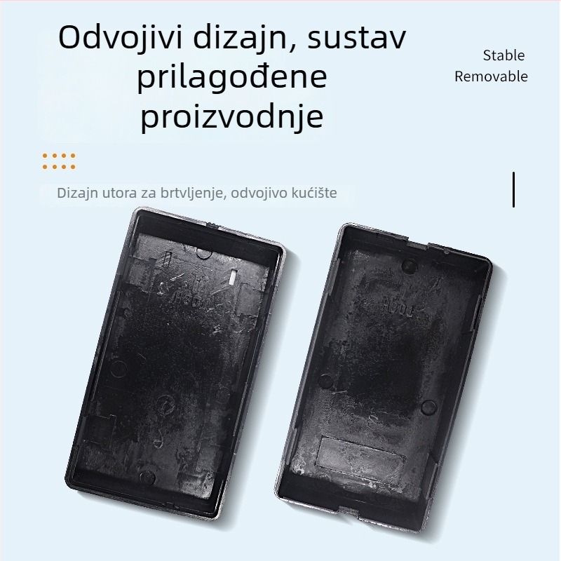 H301 napajanje za notebook s dvostrukim izlazom, plastično kućište, stolni dizajn