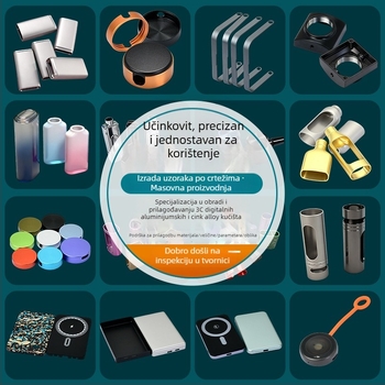 Kućište za punjač od aluminijske legure – OEM prilagodba, ovlaštena privatna marka, inteligentno višefunkcijsko brzo punjenje
