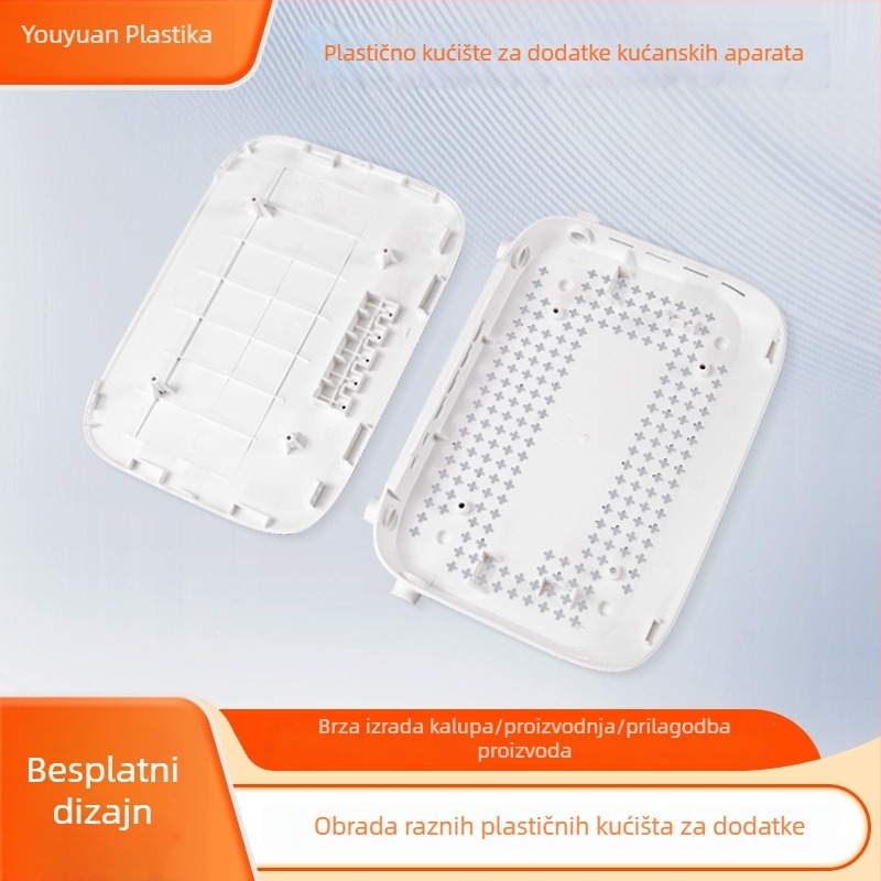 Plastično kućište rutera, injekcijsko oblikovano kućište, materijal HIPS