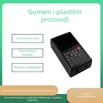 Prilagođeno kućište za elektronički instrument od ABS plastike, model 01, šifra proizvoda: Electronic instrument housing, vrsta: Electronic product shell, marka: Wjm
