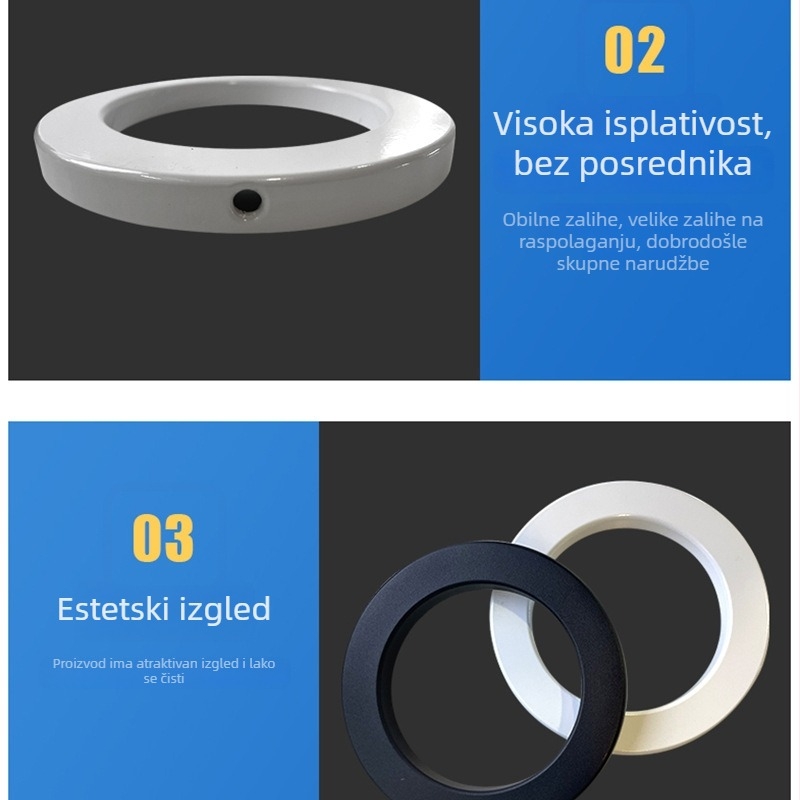 Aluminijsko kućište lampe za stolne lampe, kućište noćne lampe, kućište lampe za tetovažu, kućište lampe za biljku i kućište rasvjete za prijenos uživo
