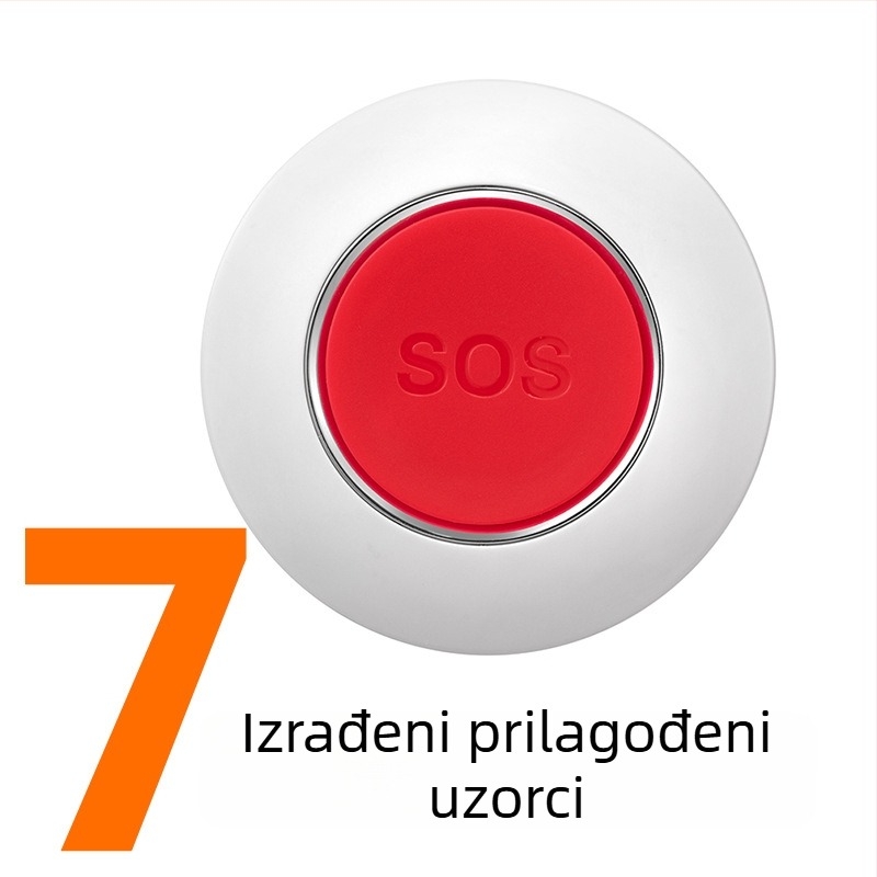 JJAN08 Kućište za gumb za nužni poziv s jednim gumbom za sustav poziva za starije osobe