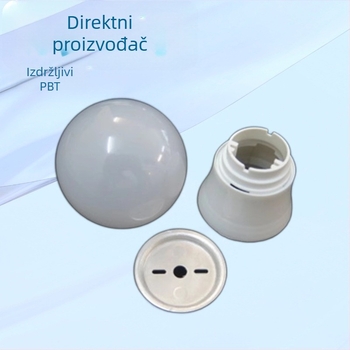A45 Potpuno plastično kućište za 3W žarulju, PBT tijelo lampe, PC sjenilo i plastični dijelovi za rasvjetu