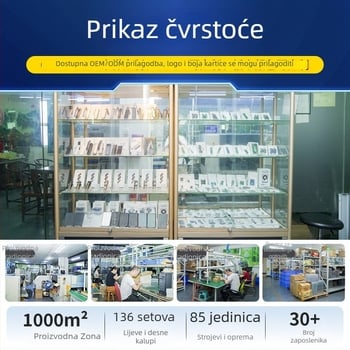 M.2 SSD spremnik s USB-C 3.2 hubom, PCIe docking, aluminijski kućište, podrška za dva diskova