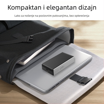 Vanjsko kućište USB4 za NVMe M.2 2280 SSD, Thunderbolt 4/3, aluminijska legura, do 8TB, 40Gbps