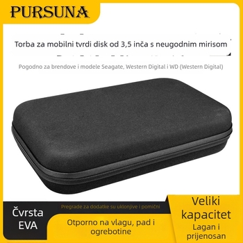 Desktop kutija za 3,5-inčni HDD – otporna na udarce, EVA materijal, model Y35SNB