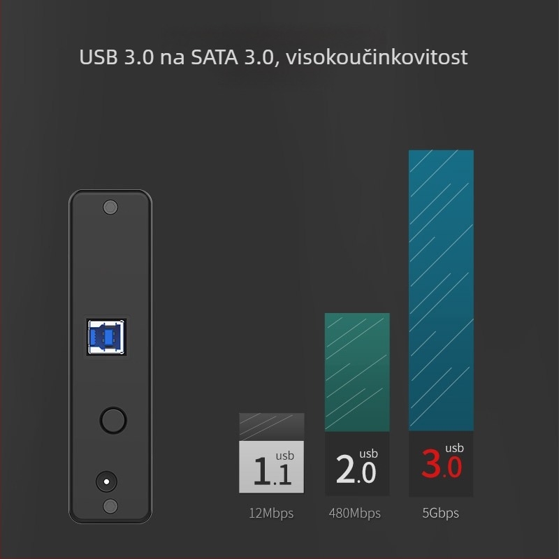 Orico 7688U3 USB 3.0 vanjska kutija za tvrdi disk, aluminijsko kućište, podržava do 8TB