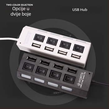 4-portni USB 2.0 hub za računalo