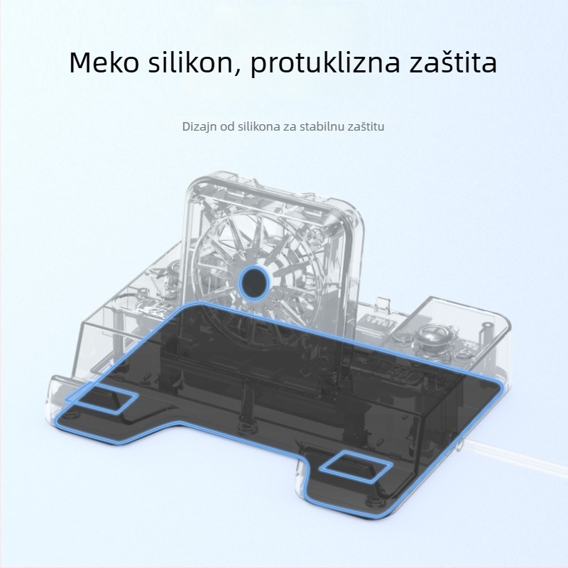 Dock za Steam Deck s HDMI projekcijom, 1x4 proširenje, samostalni ventilator hlađenja, vanjsko napajanje, OTG sučelje