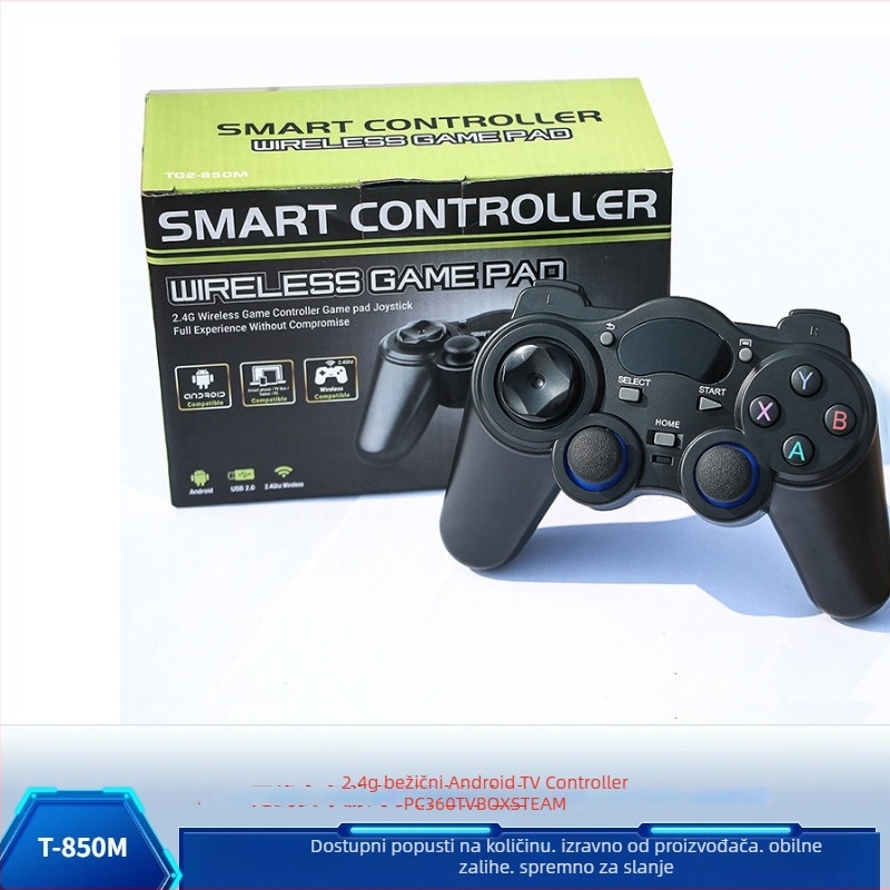 Bežični gamepad za Android TV i PC, 2,4 GHz, USB priključak, kompatibilan s Android telefonima
