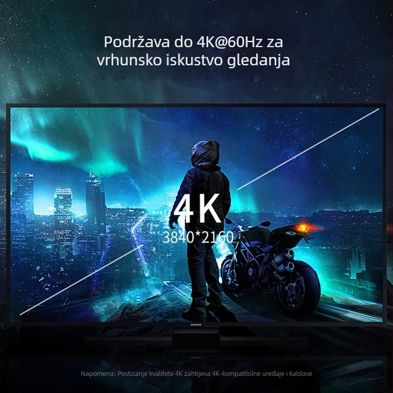 Mini DP na DP adapter, konverter, prilagođeni uzorci, pakiranje 1 kom.