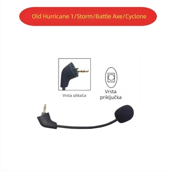 Mikrofon 030, OEM obrada, Plug-and-Play, kompatibilan s Hurricane Gen 1 Tomahawk, licencirani privatni brend