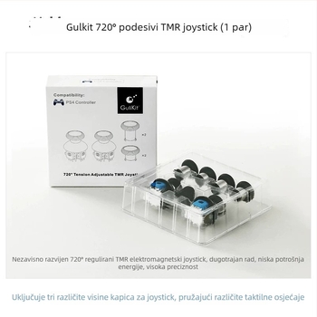 Elektromagnetski joystick s podesivim momentom od 720° za Xbox Elite Series 2 i PS4/PS5/Switch — 4 tipke