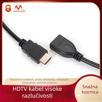 HDTV HDMI produžni kabel, muški–ženski, 1080p