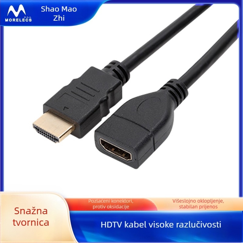 HDTV HDMI produžni kabel, muški–ženski, 1080p