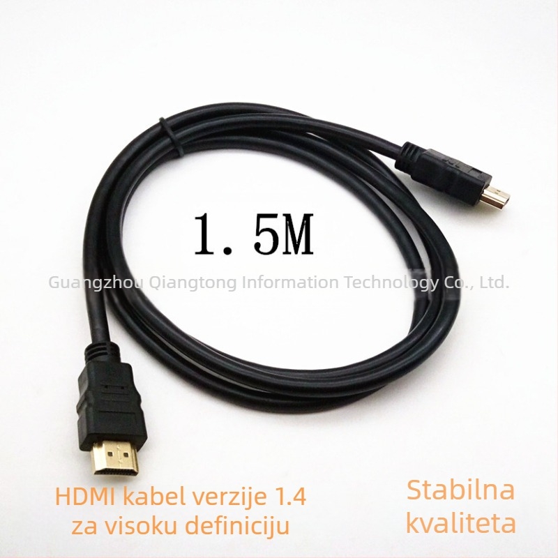 HDMI kabel KL0140, duljina 1.2 m, CCS vodič, HDMI sučelje, kompatibilan sa set-top boxom