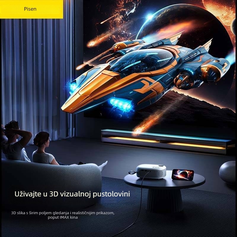 Pinsheng HDMI kabel, zlatno obloženi priključci, duljina 1.5 m, žica od legure