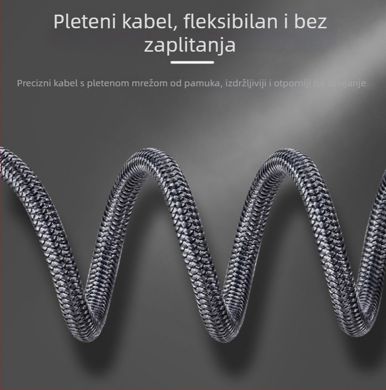 HDMI 2.1 produžni kabel od čistog bakra, Ultra HD 8K TV, PC i projektor