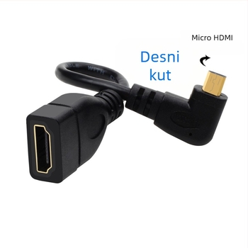 Adapter Micro HDMI na HDMI, Micro HDMI na standardni HDMI, podržava HDMI 2.0/1.4 i 4K