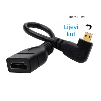Adapter Micro HDMI na HDMI, Micro HDMI na standardni HDMI, podržava HDMI 2.0/1.4 i 4K