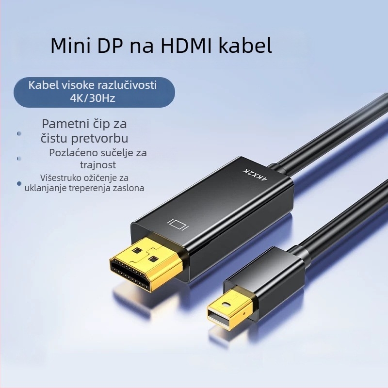 Mini DisplayPort na HDMI adapter kabel, duljina 1,8 m