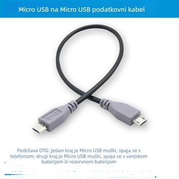USB kabel Micro USB sučelje, OTG podrška, bakreni vodič, model 15615