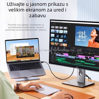 HDMI to DVI kabel za laptop i desktop monitor, bakar, zlatni konektori, DVI-I dual-link 24+1, duljina 1 m, 1,5 m, 3 m ili 5 m