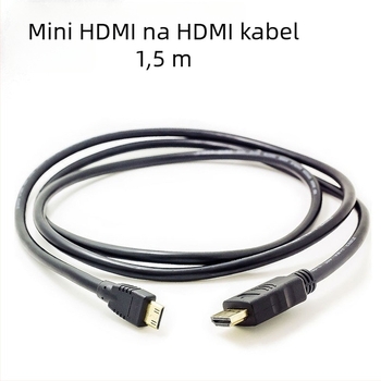 Mini HDMI na HDMI kabel za računalo, monitor ili projektor, duljina 1,5 m/3 m