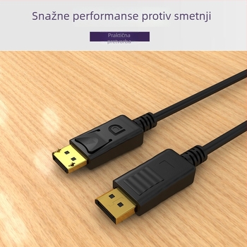 DP muški–DP muški kabel, verzija 1.2, 4K60Hz, HD video kabel za monitor računala