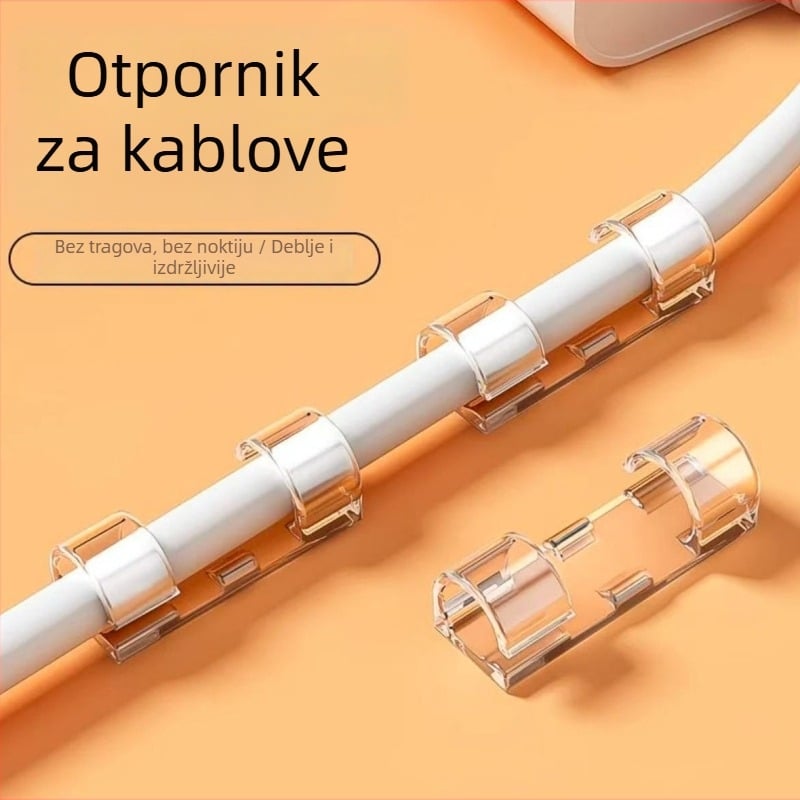Kabel organizator, plast, minimalistički stil, pokrenut 2020., za skladištenje u spavaćoj sobi, kupaonici i dnevnom boravku, druga oprema za organizaciju i zaštitu od prašine
